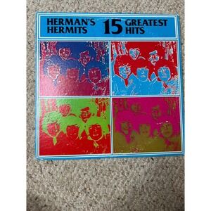 Herman's Hermits 15 Greatest Hits Vinyl LP Record Album